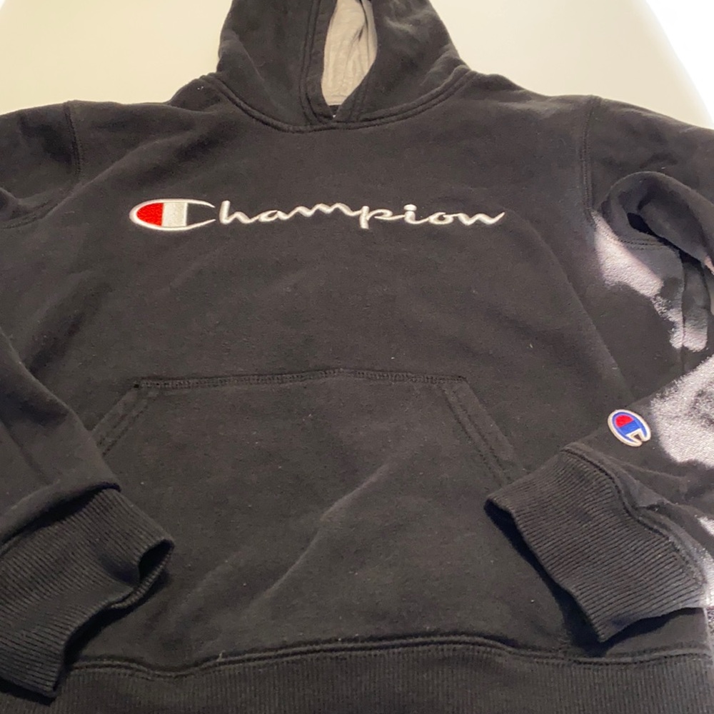 Champion hooded sweatshirt youth large